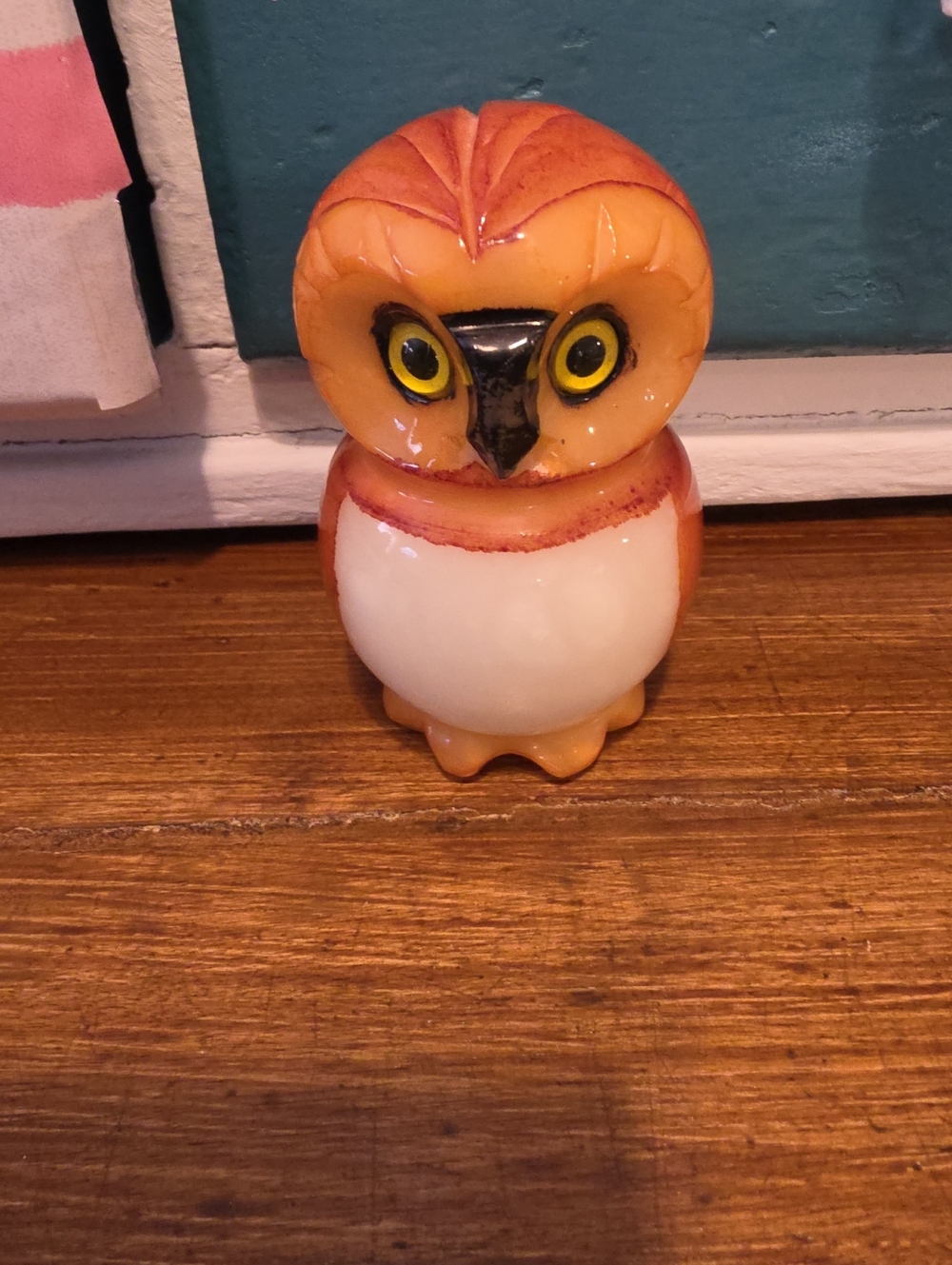 Vintage MCM Ducceschi Alabaster Owl Italy